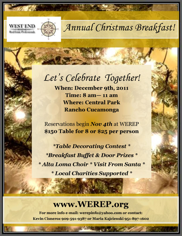 Christmas Decorating Contest Flyer Photograph | WEREP Annual