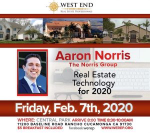 Aaron Norris, The Norris Group, Real Estate Technology for 2020