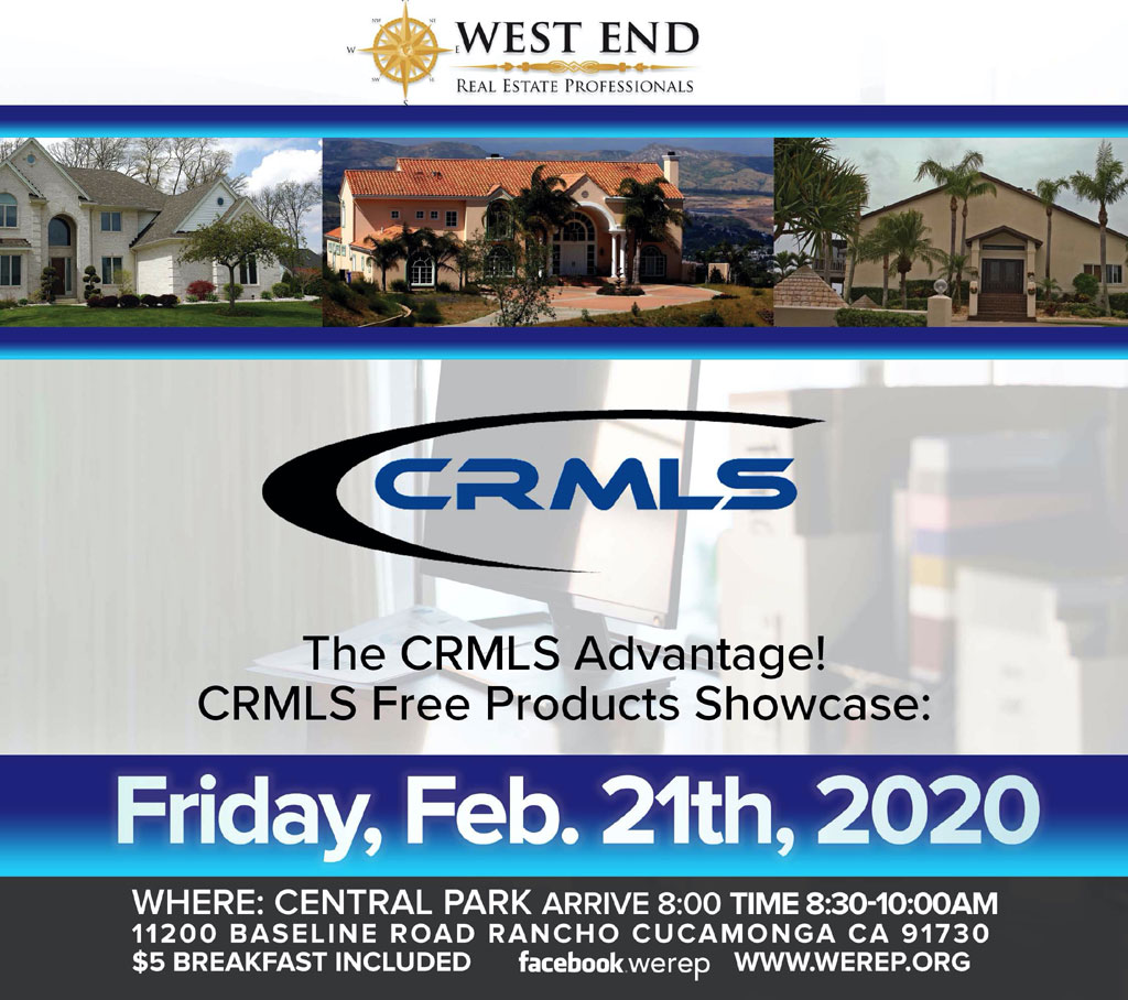 The CRMLS Advantage! CRMLS Free Products Showcase