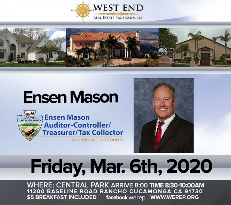 San Bernardino County Tax Collector March 6, 2020