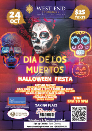 WEREP Dia De Los Muertos Halloween Fiesta