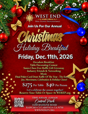 Tickets for WEREP's Christmas Holiday Breakfast | Friday December 11, 2026